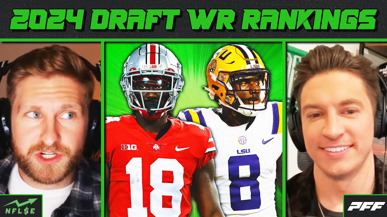 2024 NFL Draft WR Rankings | NFL Stock Exchange