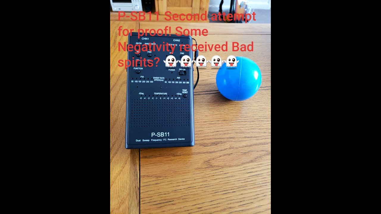 A spirit says Blue P-SB11 Spirit Box