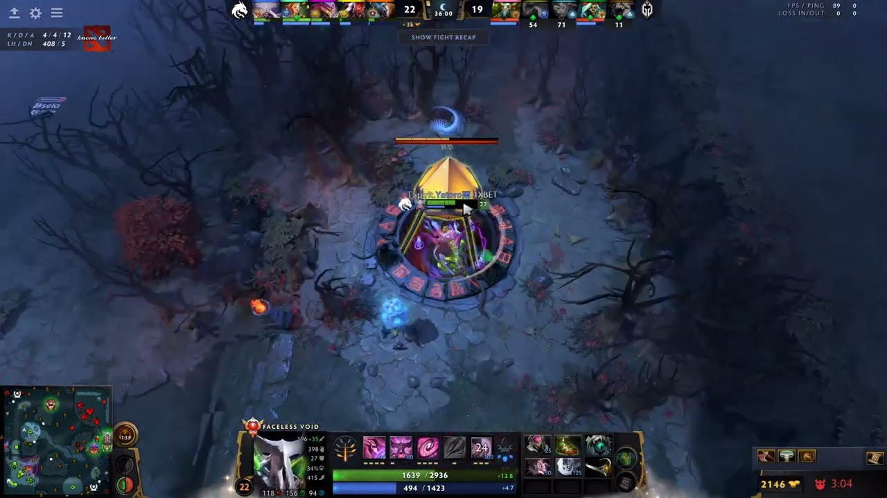 Tofu's Perspective - the unexpected blind kill against Yatoro | TI12 #dota2 #theinternational2023