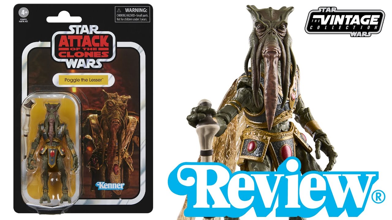 Обзор модели Poggle the Lesser VC391 из коллекции Star Wars The Vintage Collection!