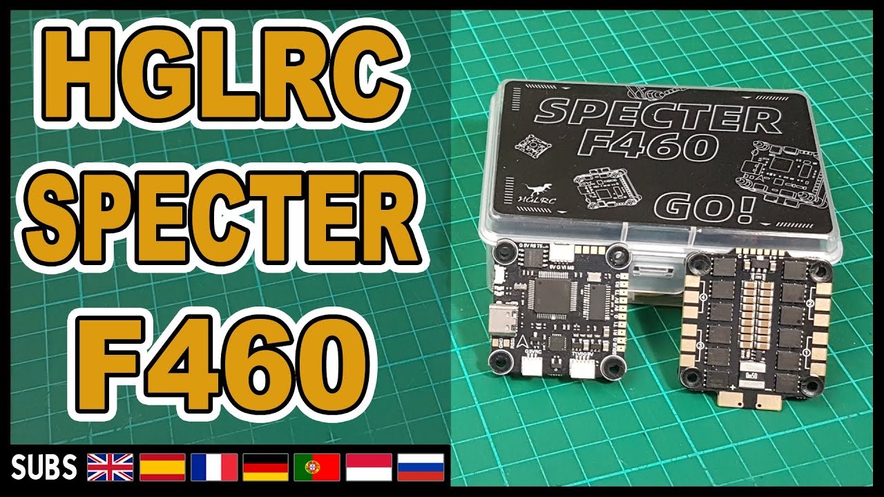 HGLRC SPECTER F460 STACK REVIEW