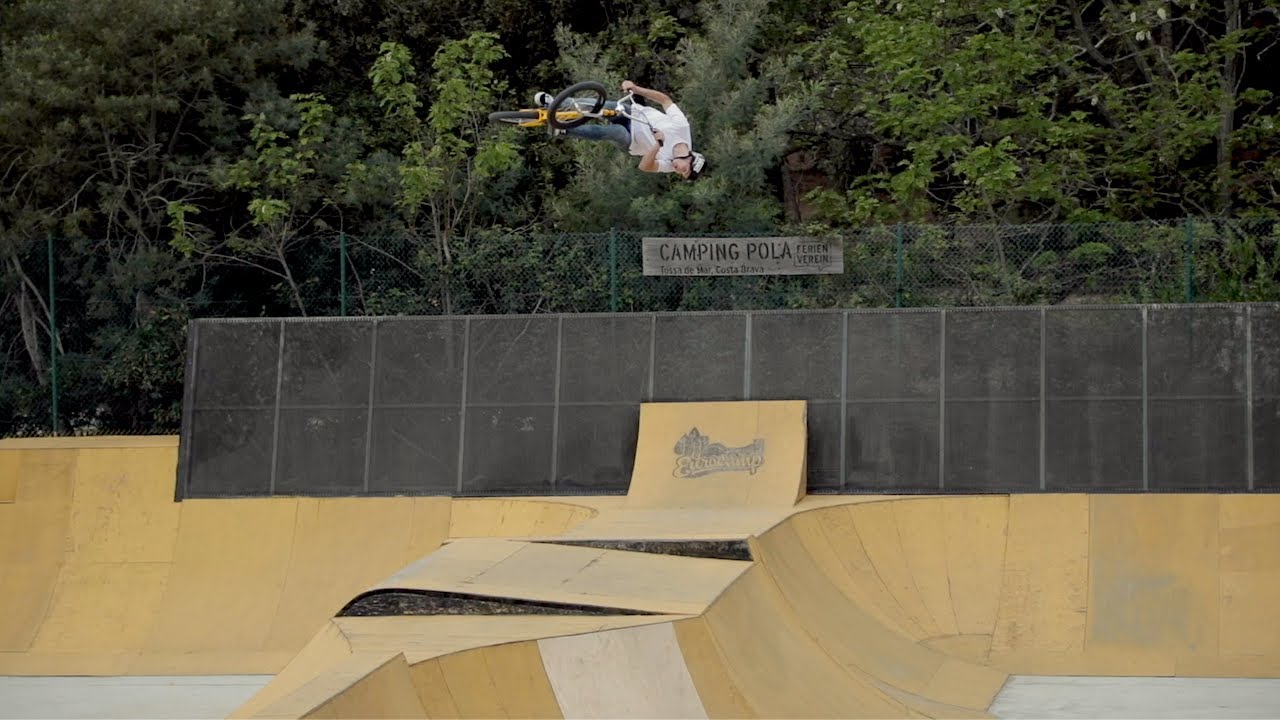 Unbelievable backflip! tall order day 2 In BMX paradise
