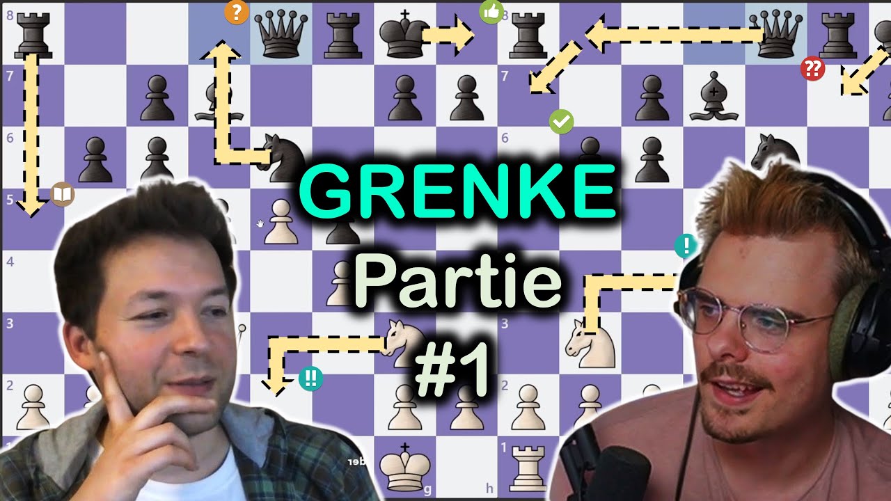 „Eine geile Partie!” - Großmeister analysiert mein 1. Game beim GRENKE