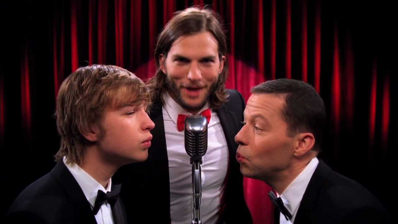 Two and a Half Men: Ashton Kutcher, Jon Cryer and Angus T. Jones dish '