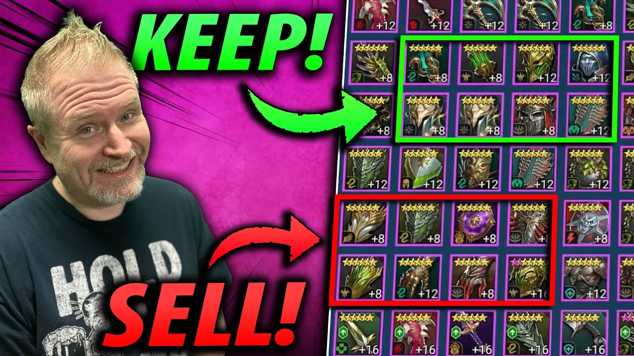 How to EFFECTIVELY GEAR CLEANSE! Stop Hoarding And Do This! - Raid Shadow Legends Beginner's Guide