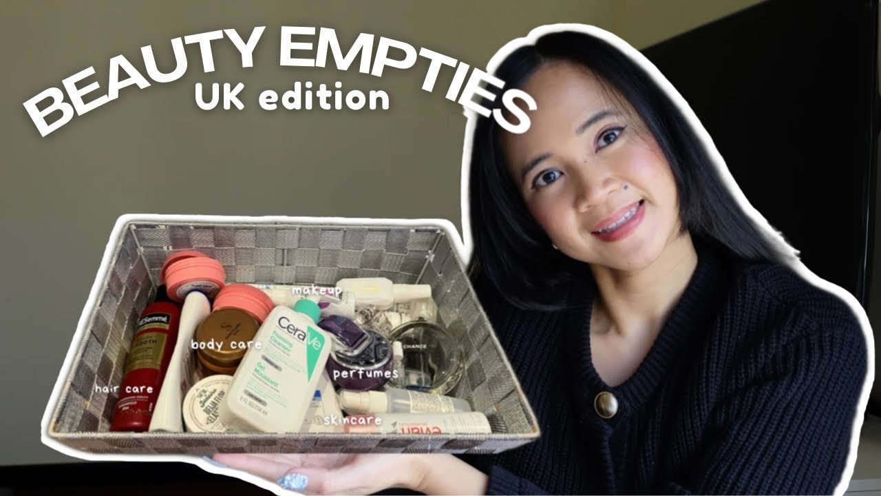 BEAUTY EMPTIES (UK edition) 🎉 would I repurchase? makeup, perfumes, skin, body & hair care 