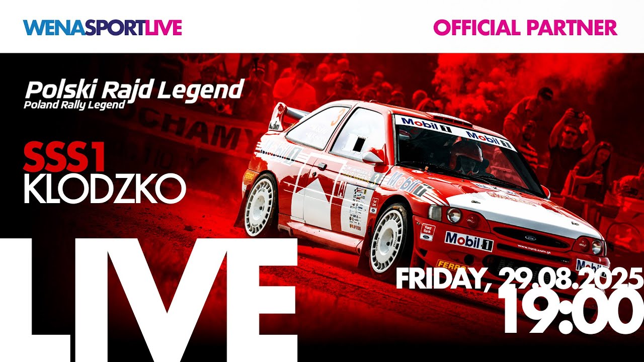 NA ŻYWO SSS1 Polski Rajd Legend 2025 / LIVE SSS1 Poland Rally Legend 2025