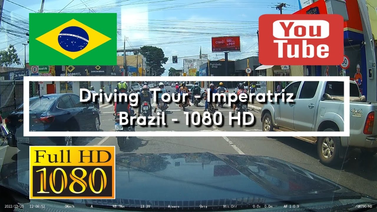 🇧🇷 Driving Tour Imperatriz - Brazil -1080HD