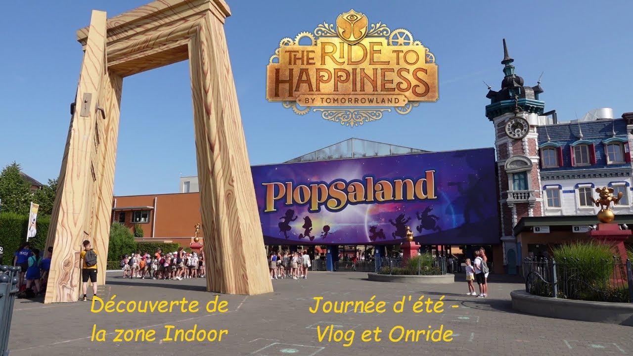 🎥 Plopsaland - Redécouverte du parc en été - 2022