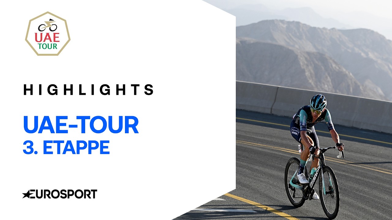 UAE-Tour I 3. Etappe I Highlights deutsch I Radsport