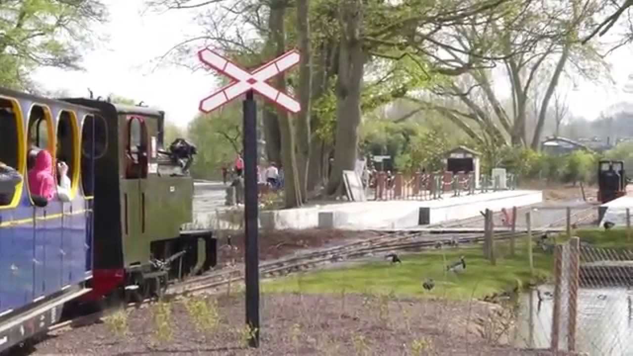 Le petit train à vapeur de Pairi Daiza