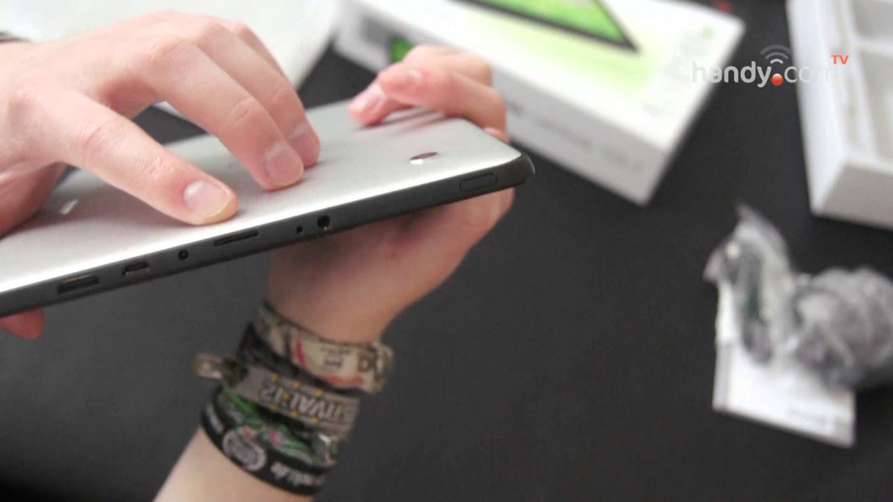 Unboxing: TrekStor SurfTab 10.1 - handy.comTV