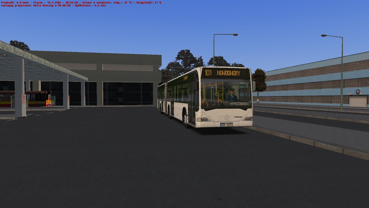 OMSI 2┃ Warszawa Białołęka┃Mercedes Citaro G