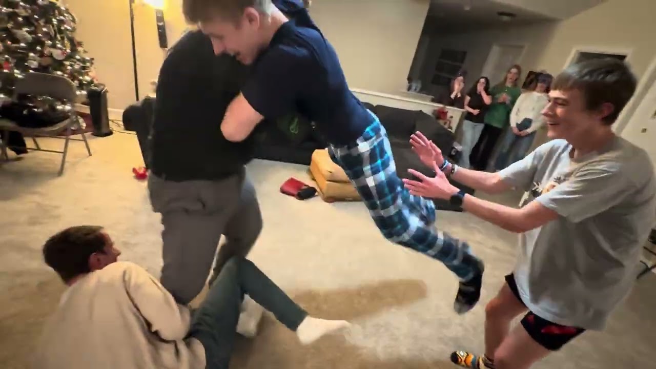 Sam’s second time getting wrestled 12/31/25