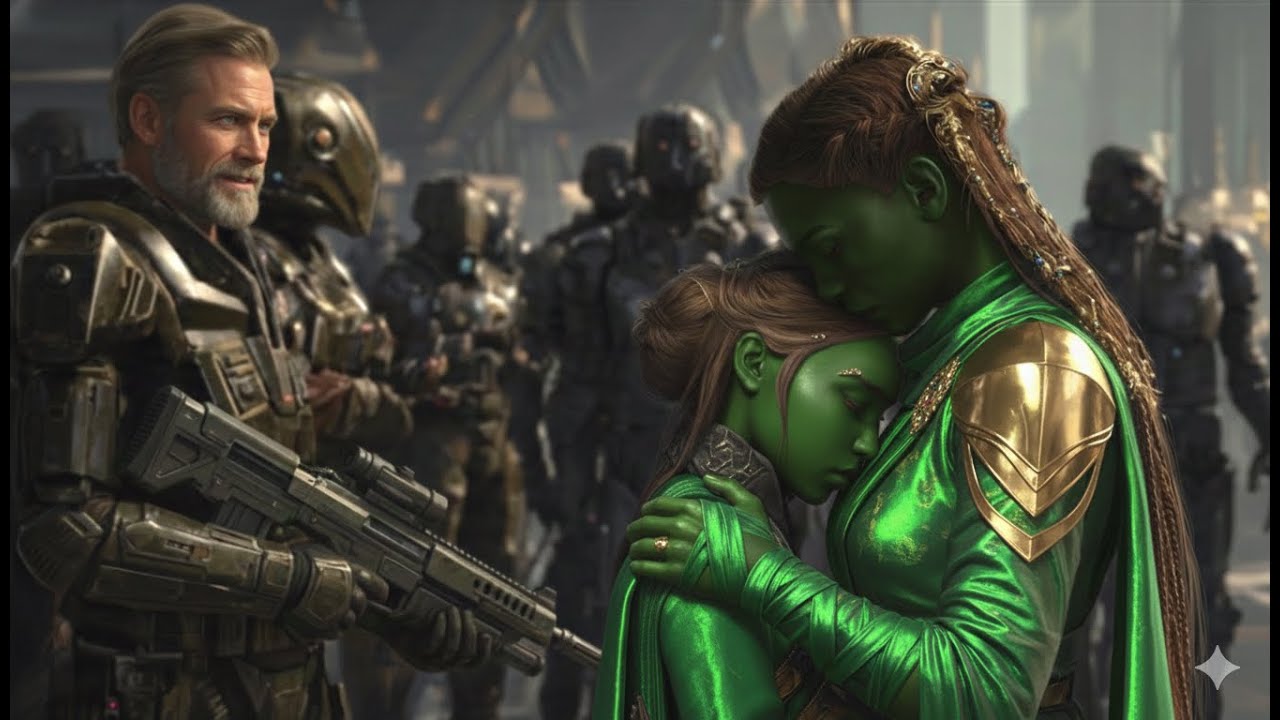 10 Anos de Silêncio Acabaram Quando 1 Humano Reconheceu o Rosto da Menina | HFY Sci-Fi