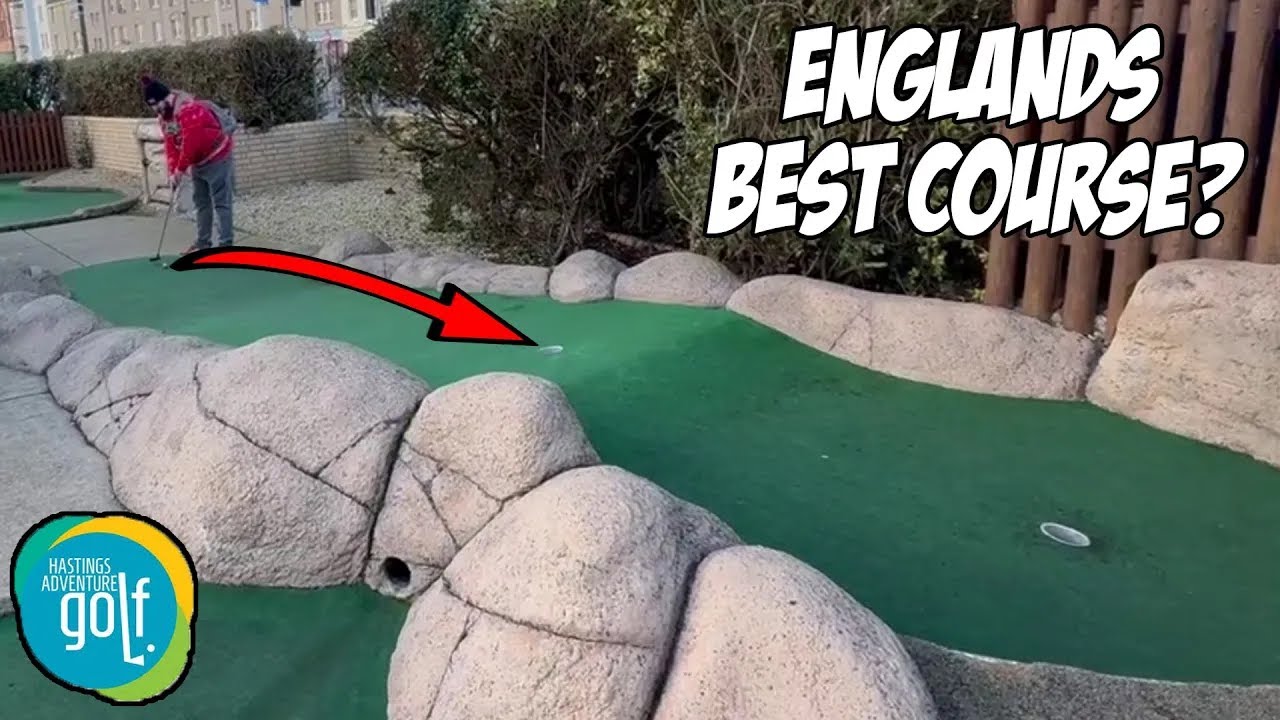 Playing One Of The Best Mini Golf Courses In The Country | Hastings Adventure Golf