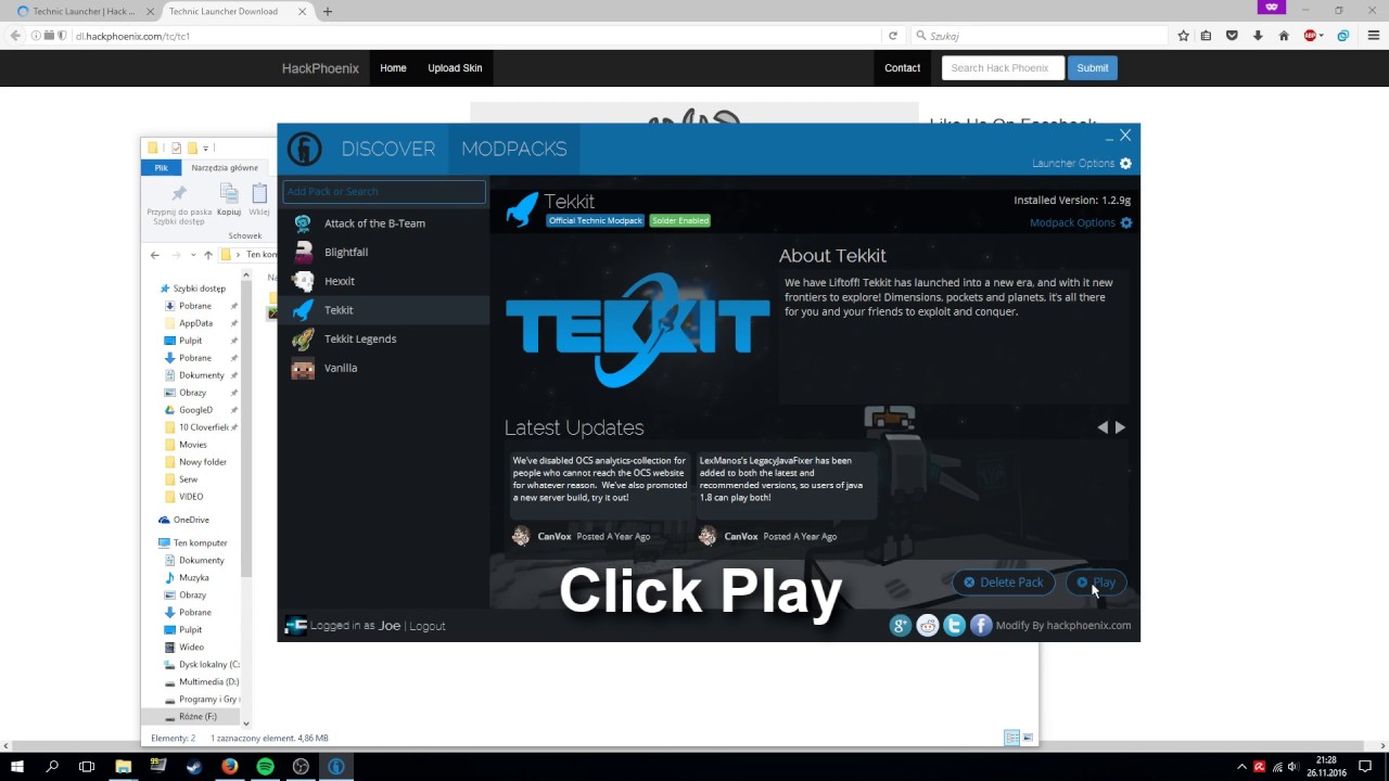 Tutorial: How to play Minecraft Technic Pack - NO PREMIUM!