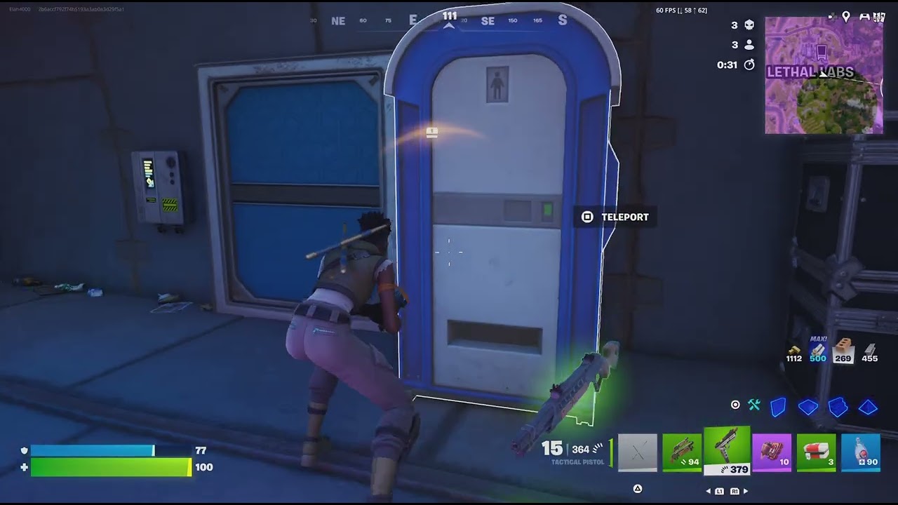 4kill solo win on Fortnite