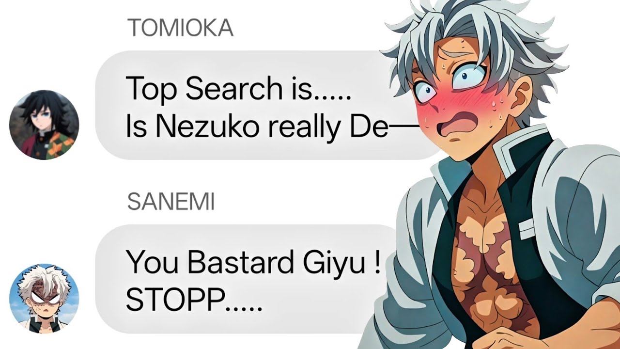 If Tomioka Got Sanemi Search History | Demon Slayer discord server 