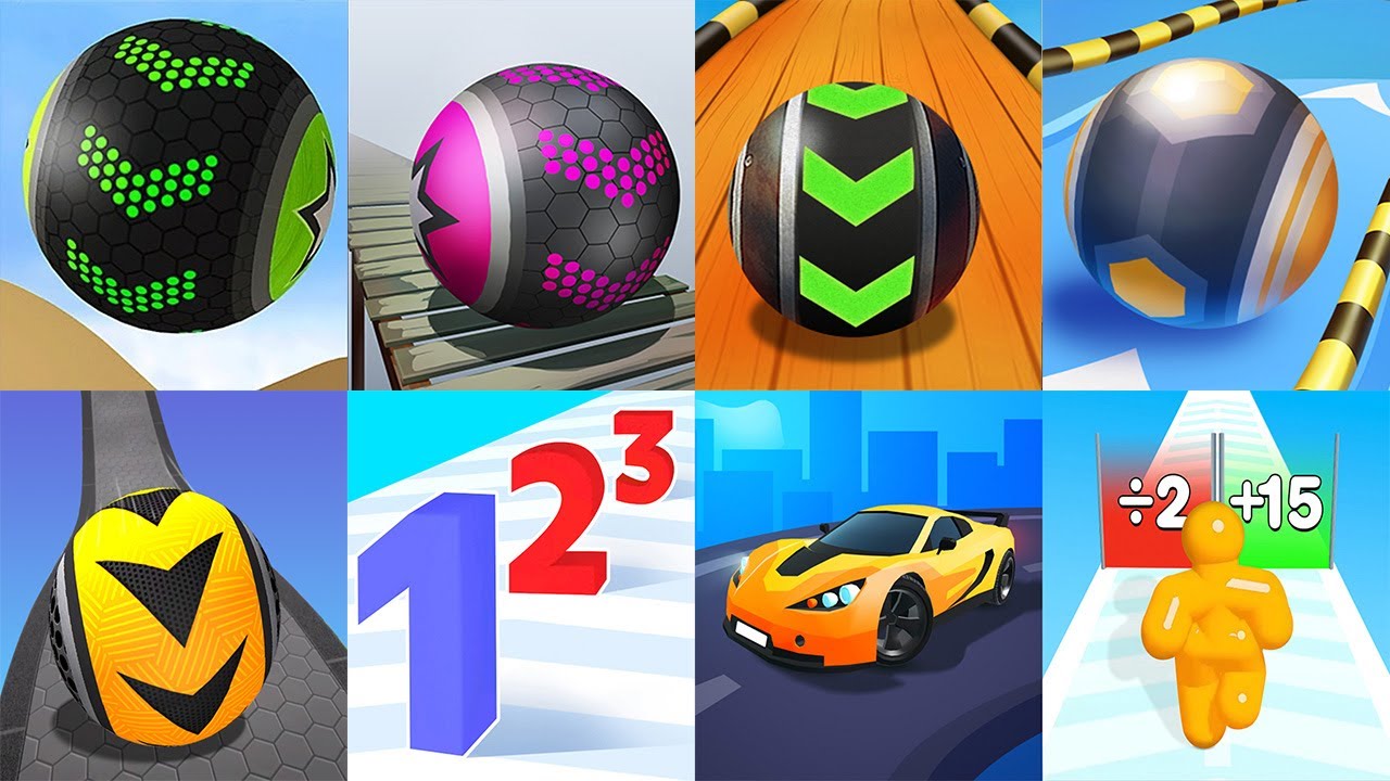 Going Balls VS Rollance Adventure Balls Sky Rolling Balls Action Balls Rolling Ball Sky Escape #1