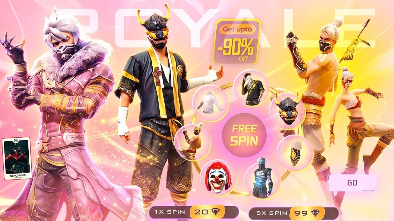 Lucky Wheel Event Free Fire | Free Fire New Event | FF New Event | Next Evo Vault Event 