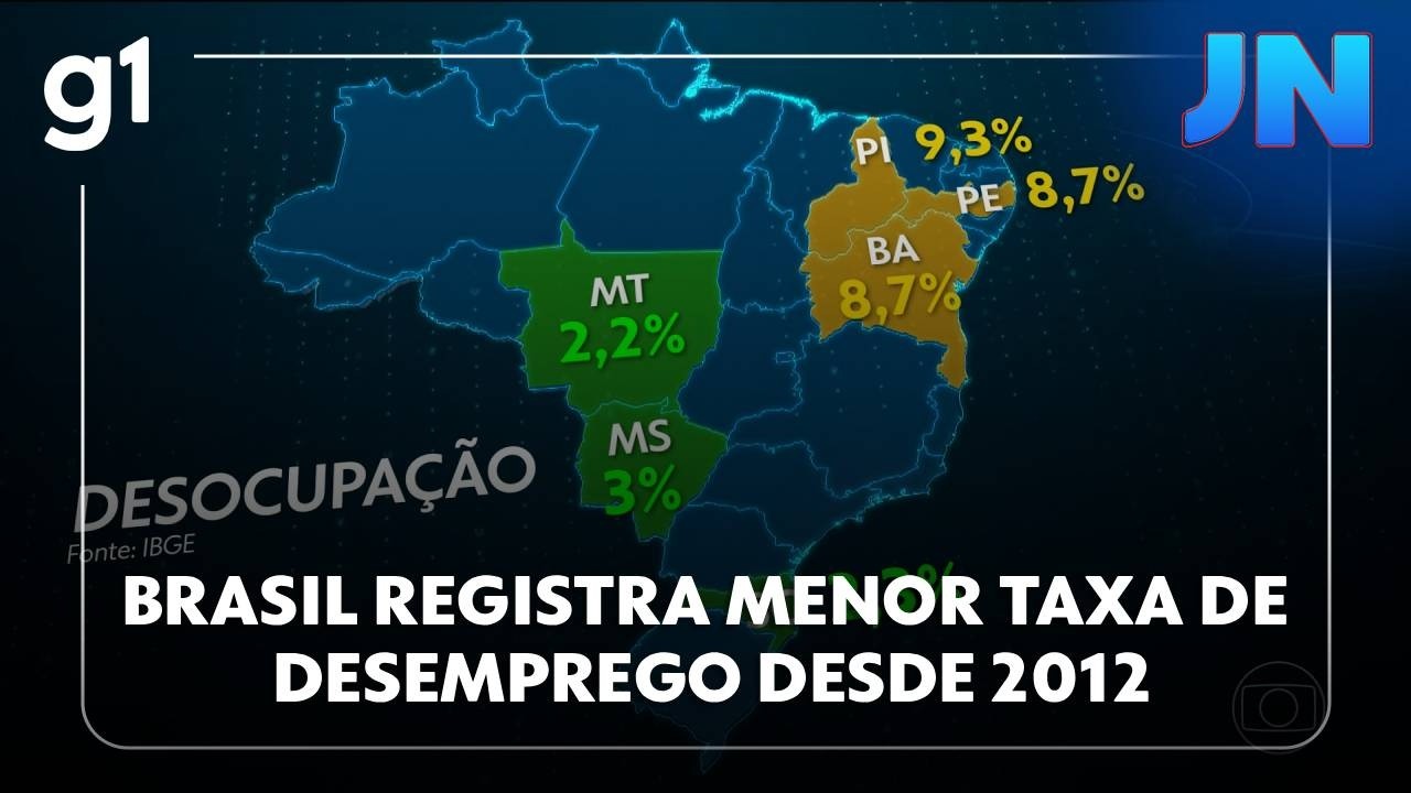 JN: bom momento do mercado de trabalho no Brasil não esconde desigualdades que ainda persistem