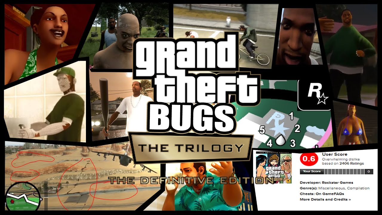 GTA: The Trilogy - The Definitive Edition es una completa DECEPCIÓN