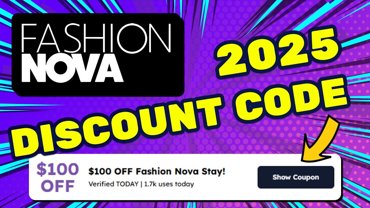 Fashion Nova Discount Code 2026 | How to Get Free Fashion Nova Coupon Codes
