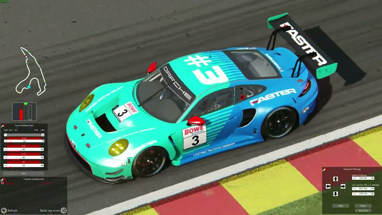 Assetto Corsa - Spa - Porsche 911 GT3-R