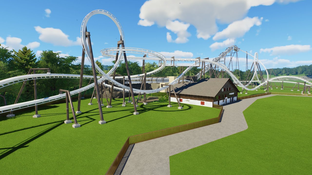 Pyrenees ピレネー Recreation Planet Coaster 2 POV