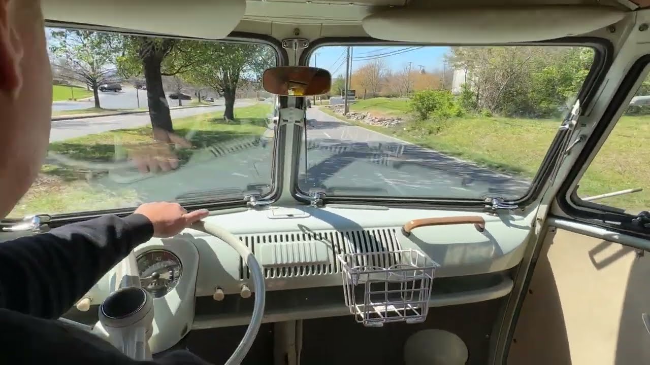 1963 VW Bus Test Drive...SO35 Westfalia Camper