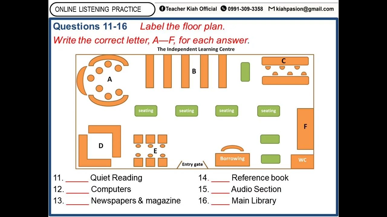 IELTS LISTENING PRACTICE TEST l DAY 8 #teacherkiah #englishtest