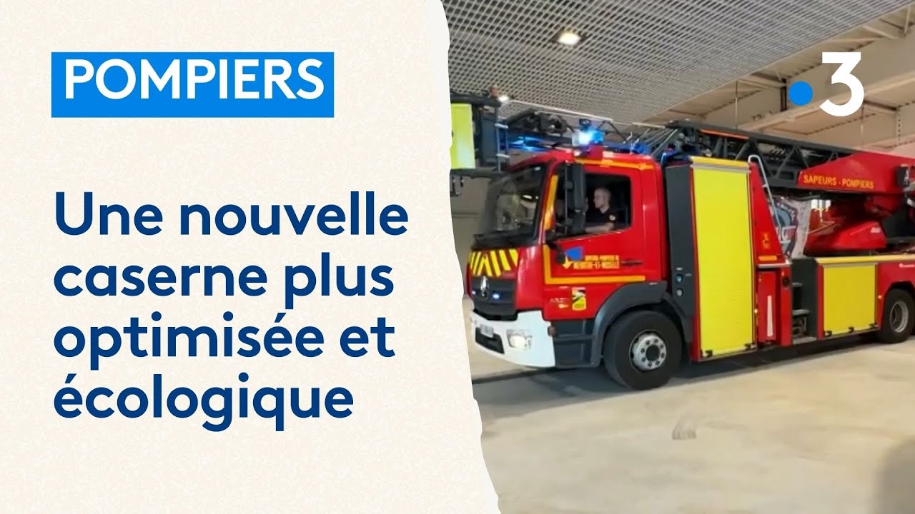 Une nouvelle caserne de pompiers &agrave; Nancy plus optimis&eacute;e et &eacute;cologique