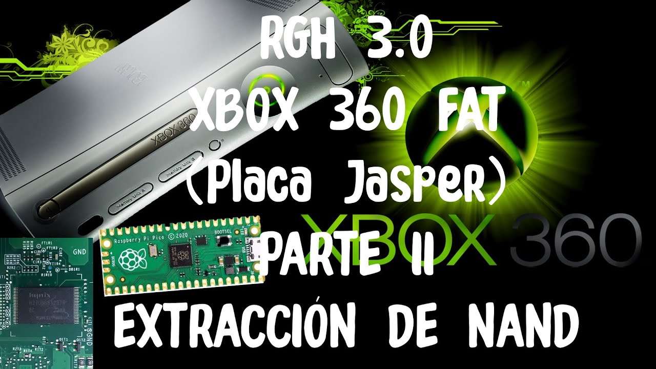RGH XBOX 360 FAT (Jasper) Parte II (Extracción de NAND)