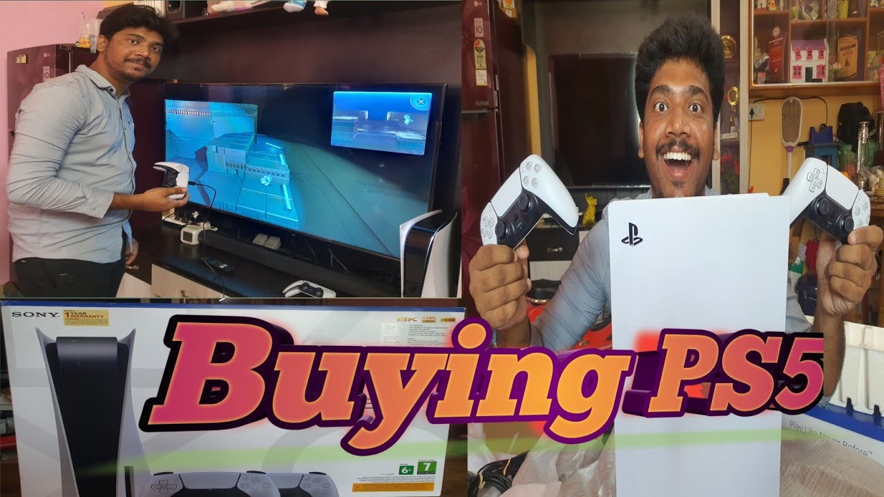 PlayStation 5 Unboxing & Accessories! SONY Playstation 5  வாங்கியாச்சு! இனி ஆட்டம் ஆரம்பம்!Games!!
