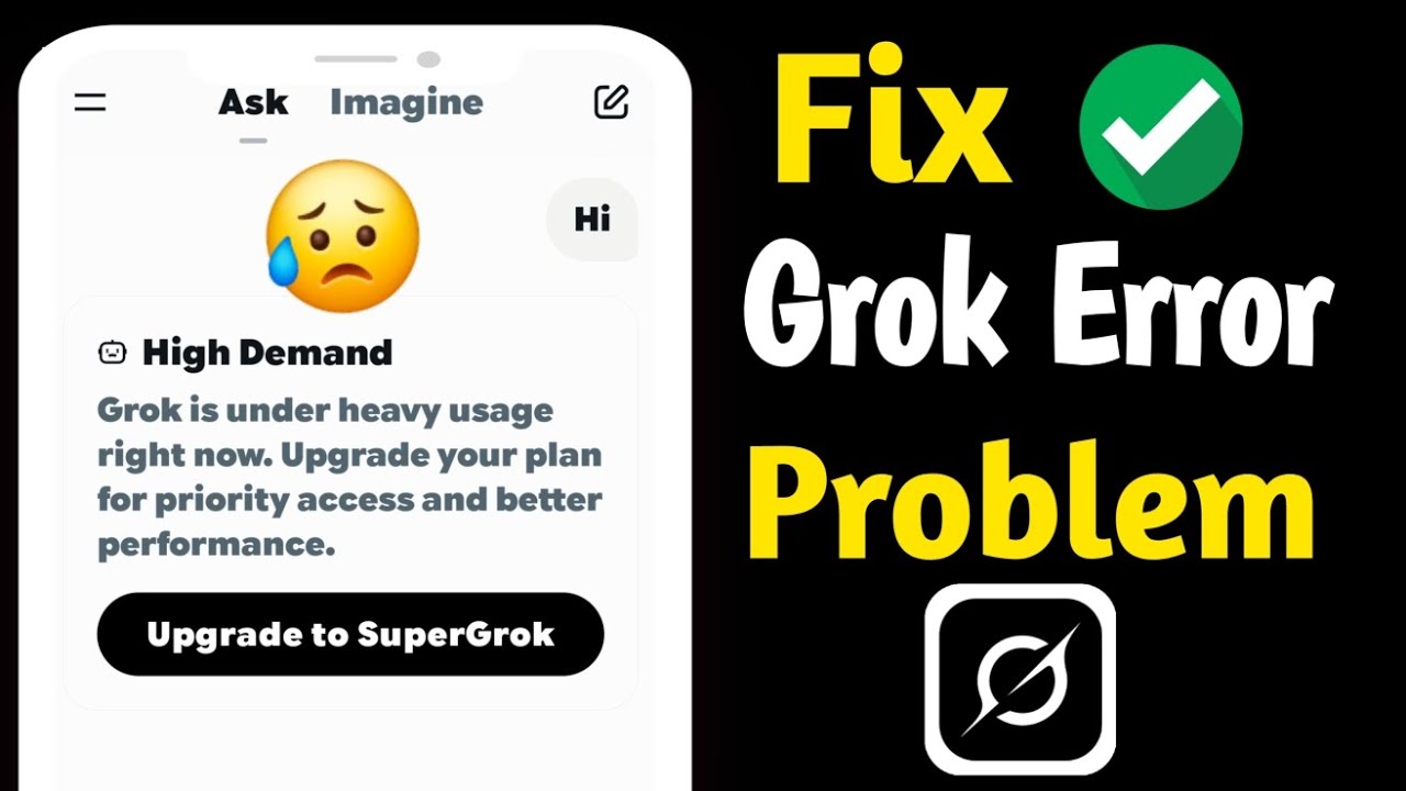 Исправление ошибки Grok High Demand (2026) | Решение проблемы с неработающим Grok