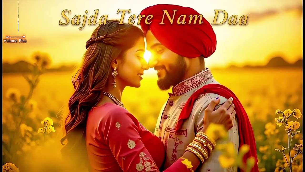 SAJDA TERE NAAM DAA _ New Punjabi Song 2025 | Original video (Volume Plus) #trending #newsong