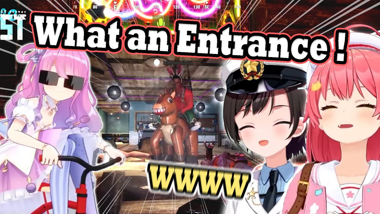 Subaru & Miko Die Laughing at Luna’s SILENT Menacing Entrances in HoloRUST ! 🐴😆