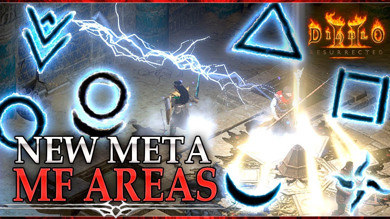 7 NEW META Magic Finding TERROR ZONES - Diablo 2 Resurrected - Patch 2.5
