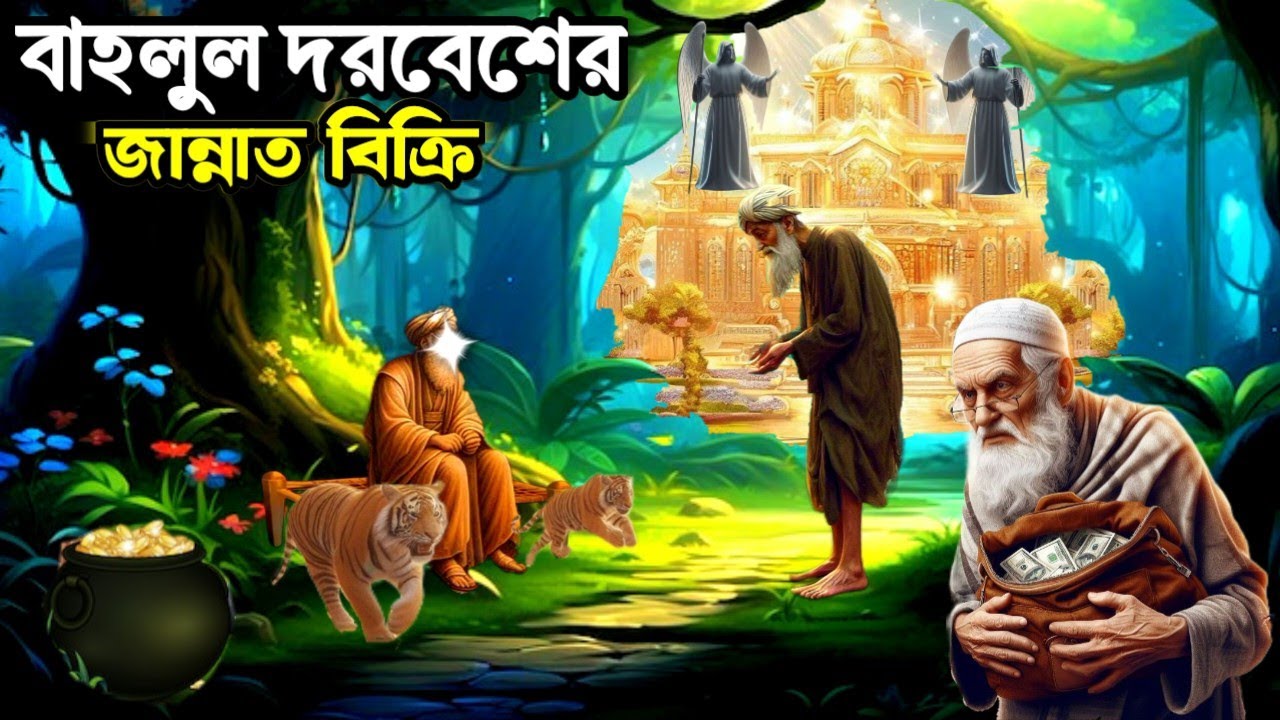 বাহলুল দরবেশ কর্তৃক জান্নাত বিক্রিসহ ৩টি বিষ্ময়কর কাহিনী || ইসলামিক কাহিনী || প্রশান্তির পথে