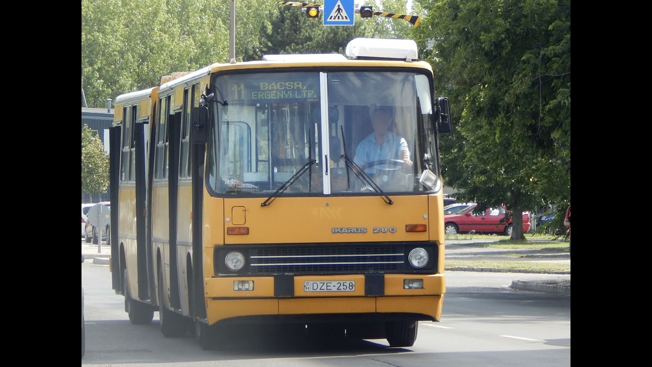 Ikarus 280.40A - DZE-258  - hangfelvétel