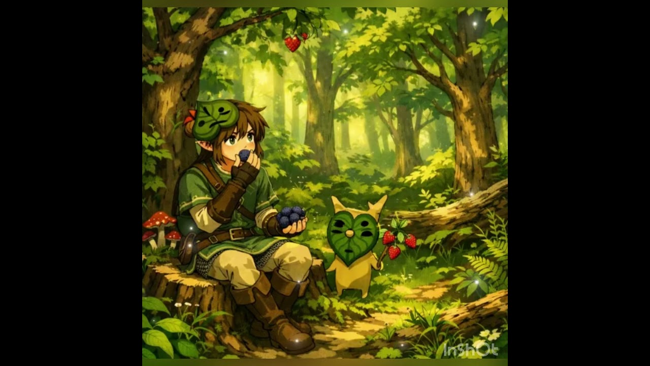 Link Goes Back Home to Faron Woods  - Relaxing Sage Music 