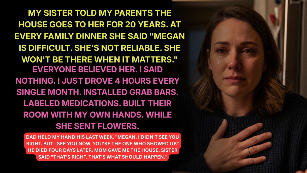 My Parents Gave My Sister Everything — She Put Them In A Nursing Home, I Didn't