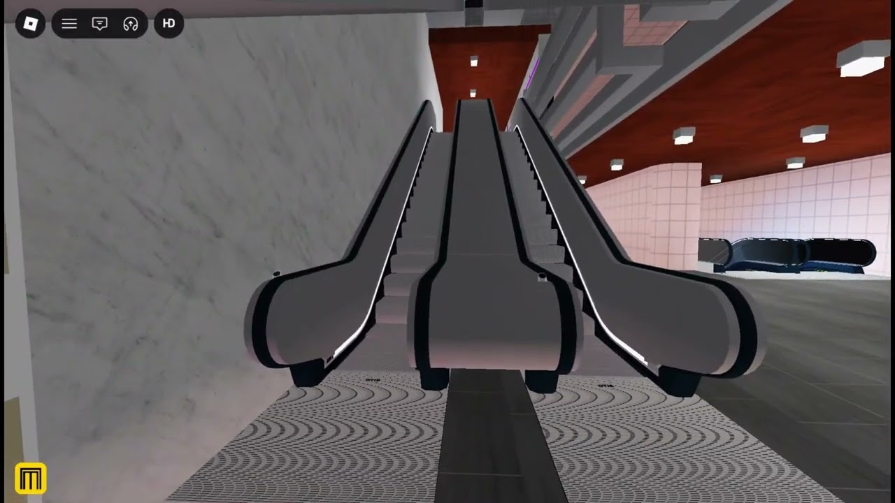 Taking the Full Hyundai & Otis Escalator Tour at Infinity Parking Garage on Roblox