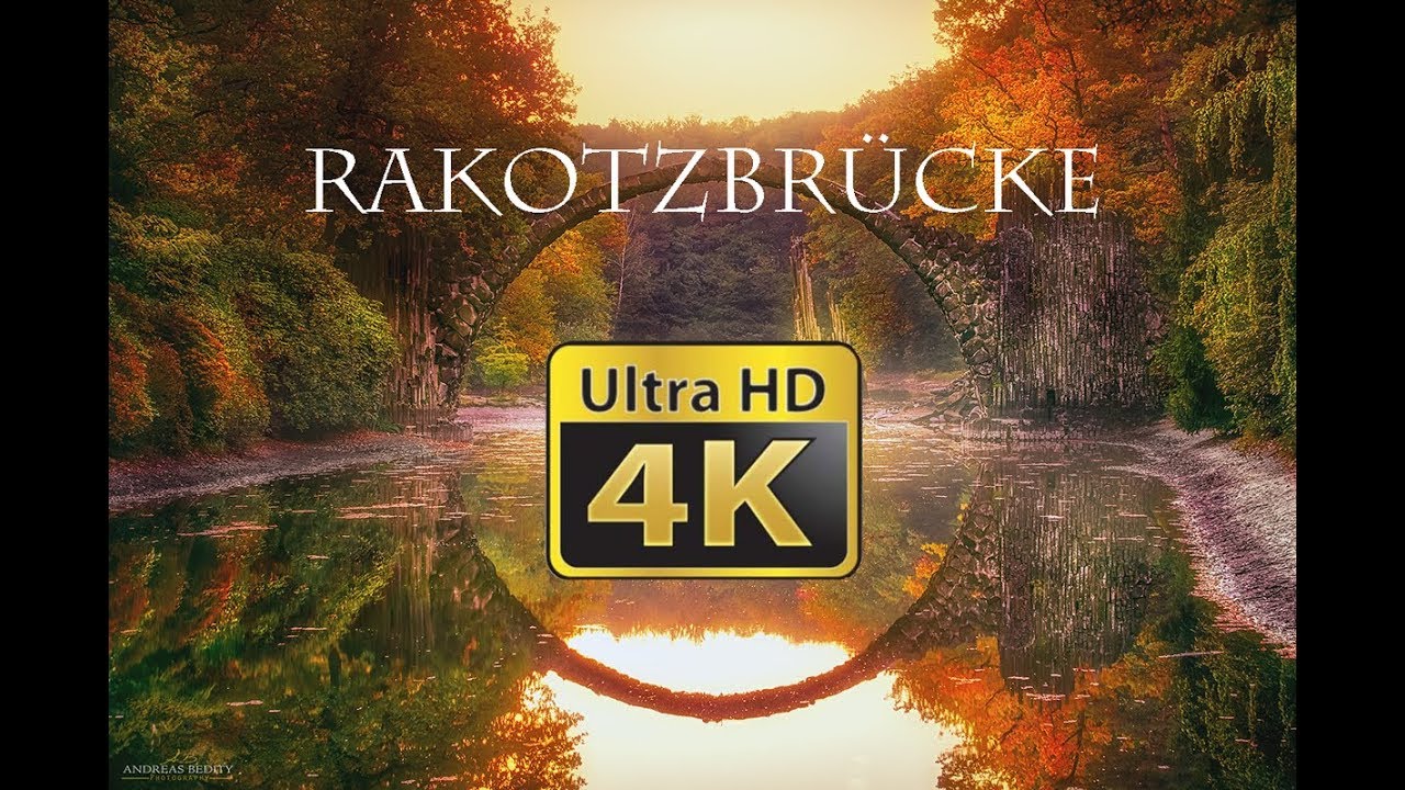 Rakotzbrücke, Germany 4K