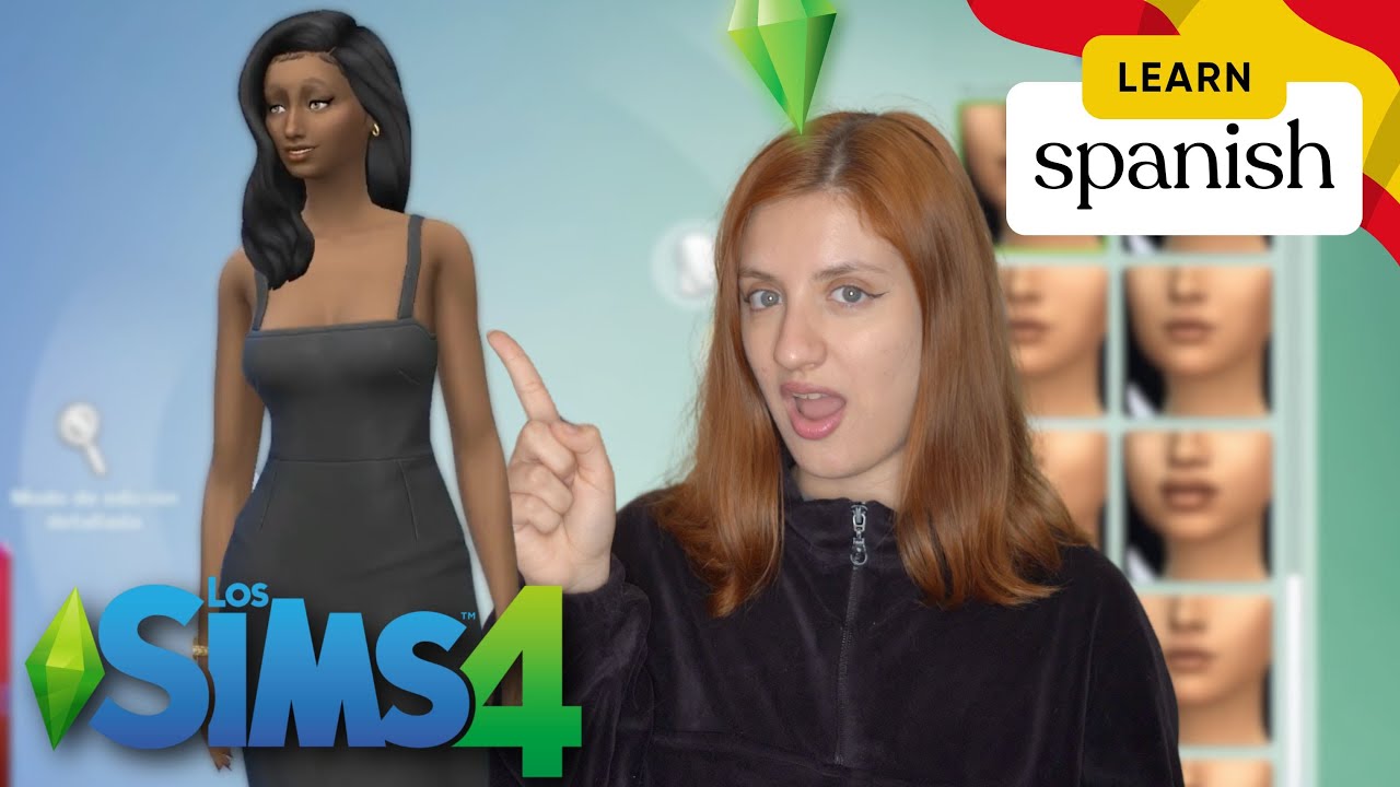 Learn Spanish with: The Sims 4! Girl Boss Story | E1