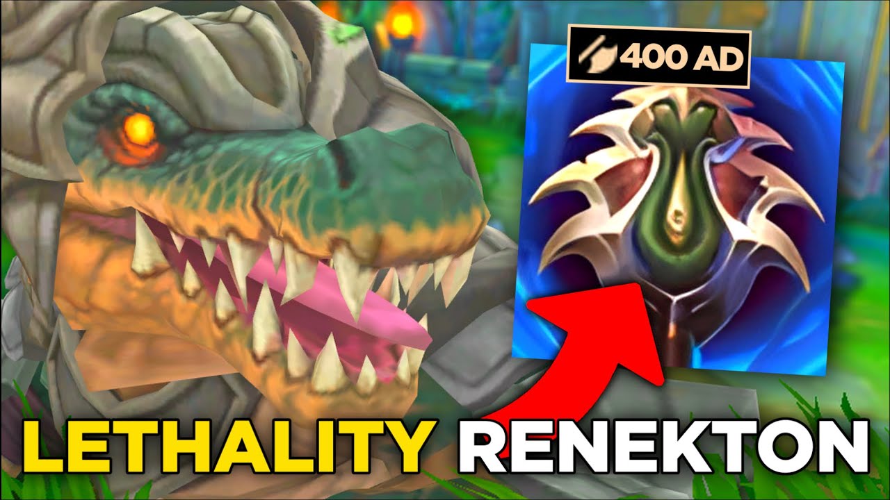 Lethality Renekton oneshotuje wszystkich w League of Legends