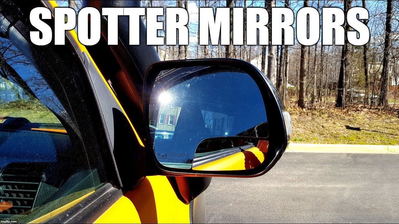 Spotter Mirrors Eliminate ALL Toyota Tacoma Blindspots (ON & OFF road)