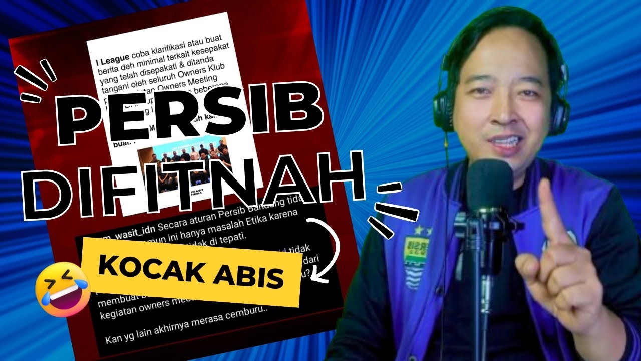 “FITNAH, PANIK, DAN KEKUASAAN! Siapa Sebenarnya yang Takut Persib Juara?”