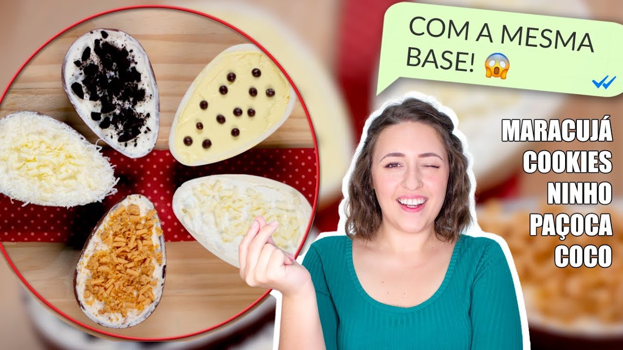 5 RECHEIOS SUPER BARATOS PARA OVO DE PÁSCOA - Especial de Páscoa | Tábata Romero